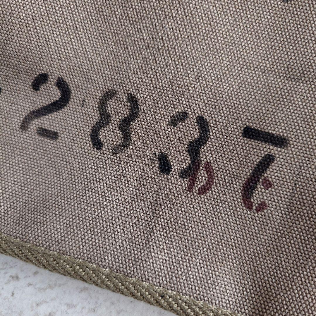 M38　French Bread Shoulder Bag Stencil フレンチ　ブレッドショルダーバッグ　ハンドペイント