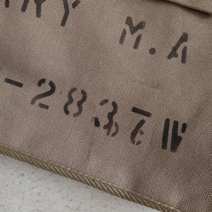 M38　French Bread Shoulder Bag Stencil フレンチ　ブレッドショルダーバッグ　ハンドペイント