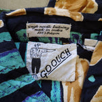 画像をギャラリービューアに読み込む, GOOUCH deadstock silk shirts グーチ デッドストック レーヨンシャツ　柄シャツ　リザード
