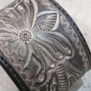 GAIEDE　Leather Carving Bracelet handmade